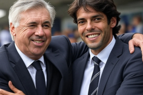 Carlo Ancelotti convoca a Kaká como asistente de la Selección de Brasil