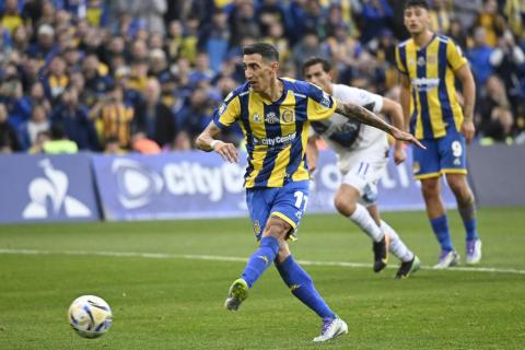 Ángel Di María debut en Rosario Central 2025