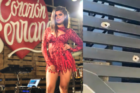 Casa de Susana Alvarado Corazón Serrano baleada extorsionadores