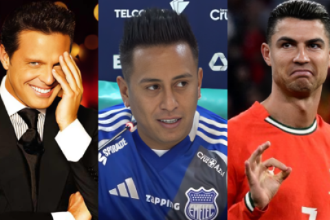 Christian Cueva Cristiano Ronaldo Luis Miguel