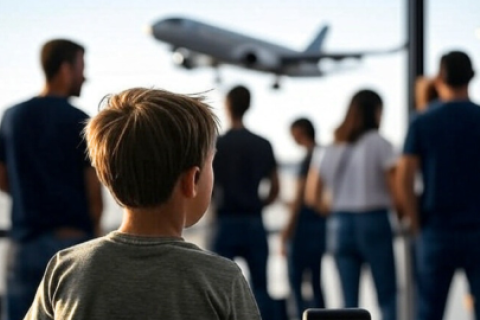 Padres abandonan niño en aeropuerto por no tener pasaporte
