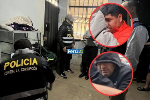policias detenidos chiclayo
