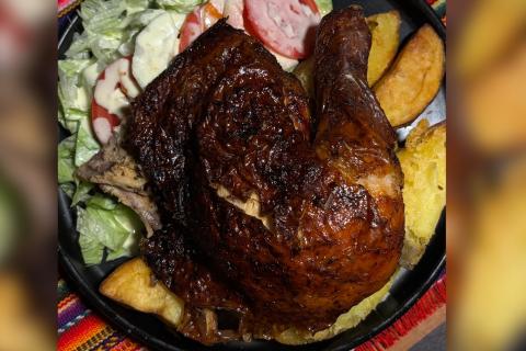 Pollo a la brasa