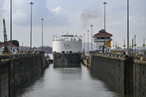 Canal de Panamá. Foto: AFP