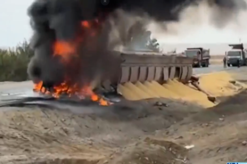 Incendio Panamerica Norte 