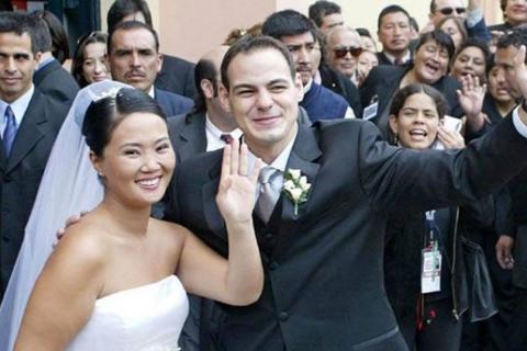 Fujimori y Vito se casaron en la parroquia Parroquia Virgen de Fátima, ubicada en Miraflores