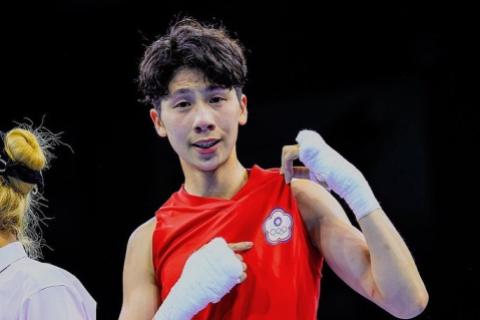 La campeona olímpica Lin Yu-ting