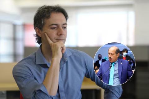 Presentan denuncia contra Daniel Quintero.