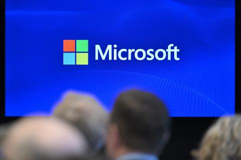 Microsoft. Foto: AFP
