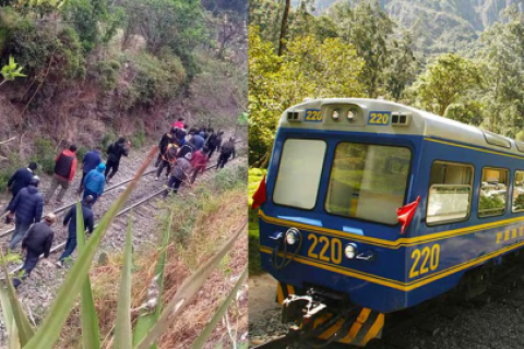1300 turistas varados Machu Picchu bloqueos