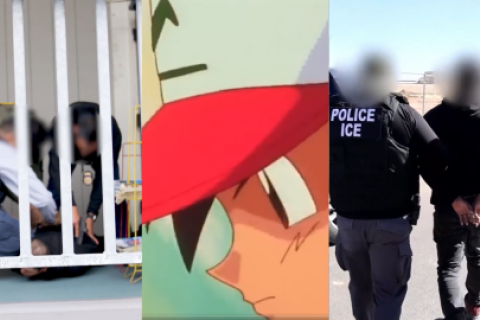 ICE usa canción de Pokémon para promocionarse. Foto: Captura X