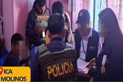 amenazas a fiscal ica