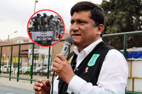 Alcalde de Los Olivos denuncia ausencia policías militares estado de emergencia