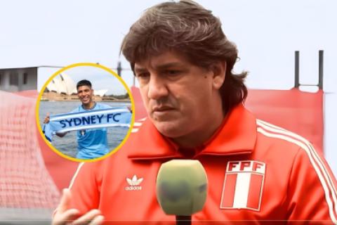 Jean Ferrari criticó fichaje de Piero Quispe por Sidney de Australia
