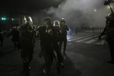 reporte marcha 15 octubre 2025 Lima Perú