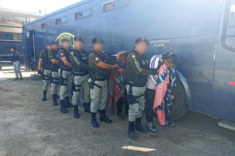trasladan a 17 reos de piura