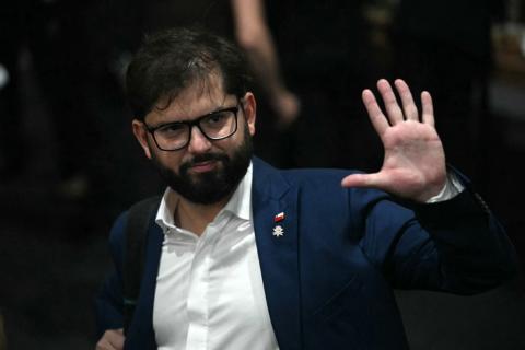 Gabriel Boric. Foto: AFP