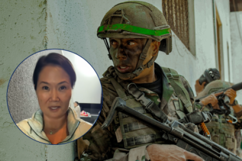 Keiko Fujimori se queja de la película Chavín de Huántar. 