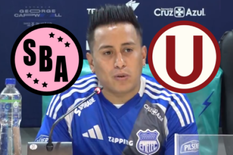 Christian Cueva Universitario Sport Boys Emelec