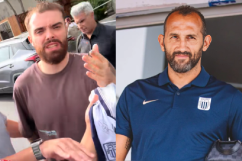 Ibai Llanos pide a Alianza Lima que le renueve a Hernán Barcos
