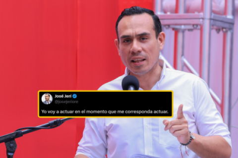 José Jerí voto Somos Perú a favor del Reinfo