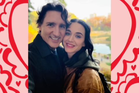 Katy Perry y Justin Trudeau oficializan su relación con tierna foto juntos