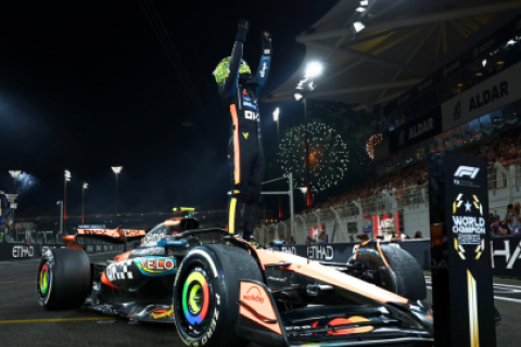 Lando Norris campeón mundial Fórmula 1 F1 GP Abu Dhabi