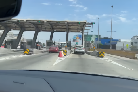panamericana sur transito fluido