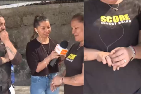 Pareja se compromete con ANILLO DE ALAMBRE tras perder todo en incendio