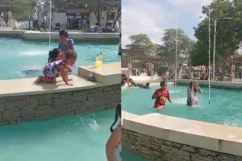 parque de las aguas piura piscina