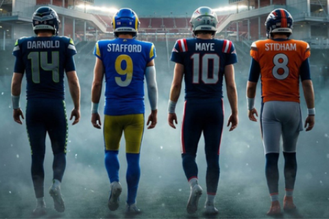 Playoffs Superbowl LX 2026 Broncos vs Patriots y Seahawks vs Rams