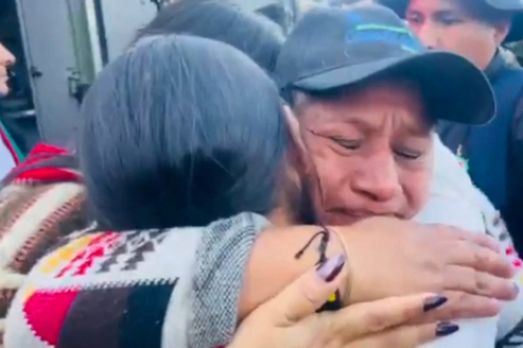 Liberan a senadora indígena Aida Quilcué secuestrada en Colombia 
