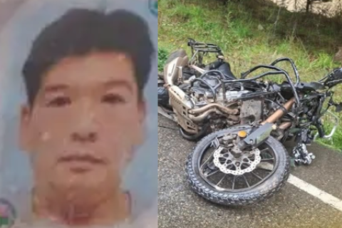 muere ciudadano japonés al impactar camioneta y motocicleta