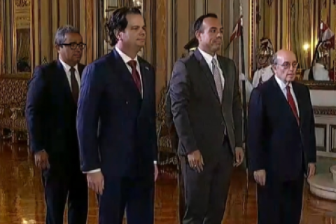 Presidente José Jerí recibe cartas credenciales embajador Estados Unidos en Perú Bernie Navarro