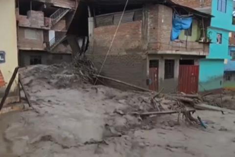 desborde de rio ayacucho
