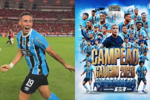 Erick Noriega salió campeón con Gremio ante su clásico rival