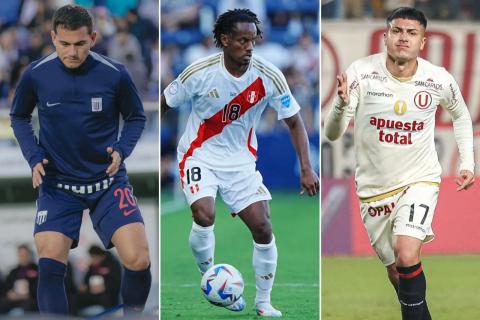 Jairo Velez Concha Andre Carrillo nuevo 10 de Peru