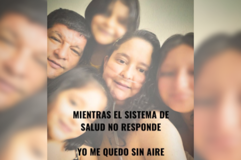 Madre de familia con lupus sistémico solicita ayuda para un trasplante de pulmones