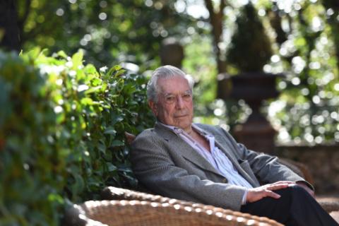 Mario Vargas Llosa, 90 años. (Foto: AFP).