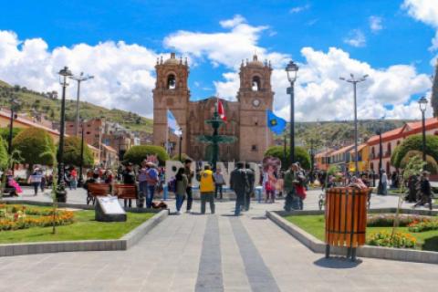plaza mayor de puno
