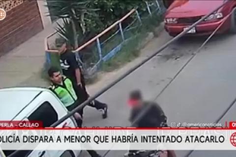 Policía hiere a menor en La Perla tras presunto ataque