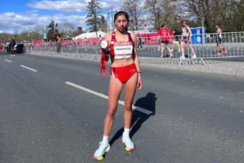 Sheyla Eulogio impuso nuevo récord nacional de media maratón en Berlín