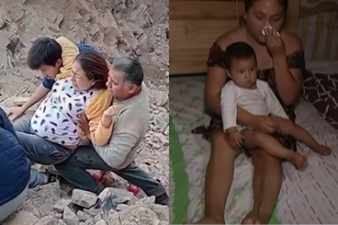  Villa El Salvador Madre que cayó a zanja exige justicia tras parto prematuro y graves secuelas