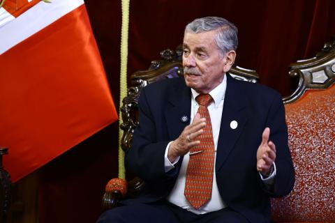 Fernando Rospigliosi presidente del Parlamento