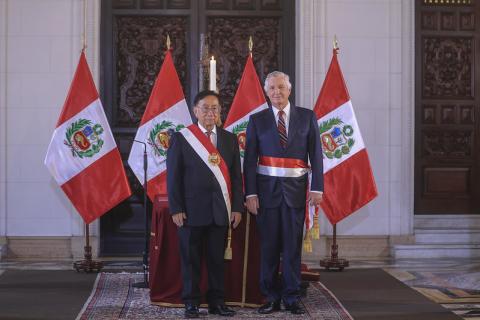 Carlos Pareja juramenta como canciller ministerio Relaciones Exteriores