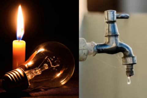 Corte de agua y luz