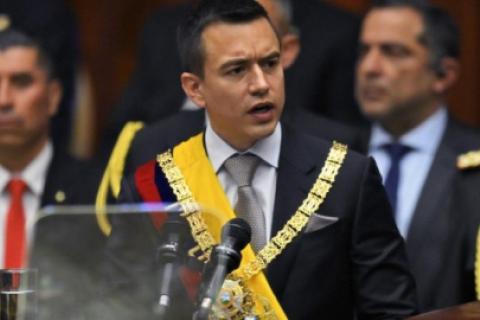Ecuador extiende el estado de excepción para combatir criminalidad en Semana Santa