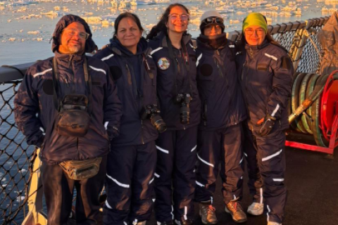 Expedición peruana en la Antartida