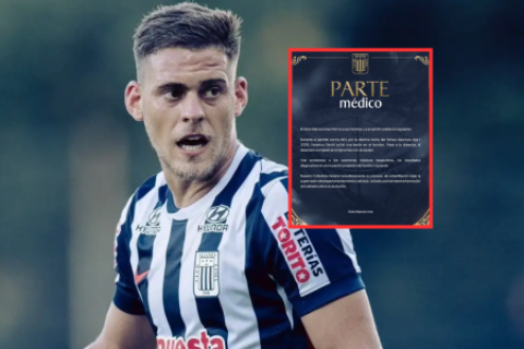 Federico Girotti parte medico luxacion hombro Alianza Lima ADT