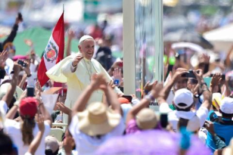 El Papa Francisco en Perú